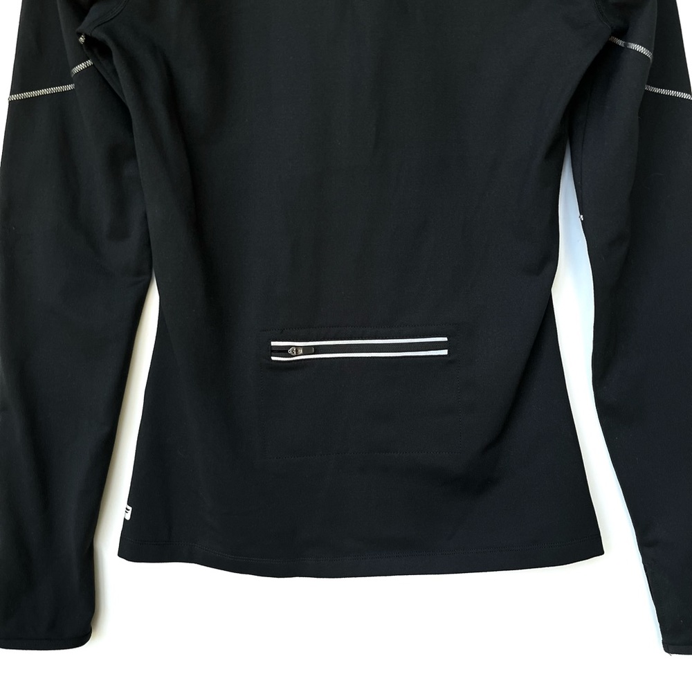 Fabletics 1/4 Zip Stretch Jacket/Pullover W/ Back… - image 6